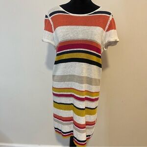 Alice + Olivia Multicolor Striped Dress